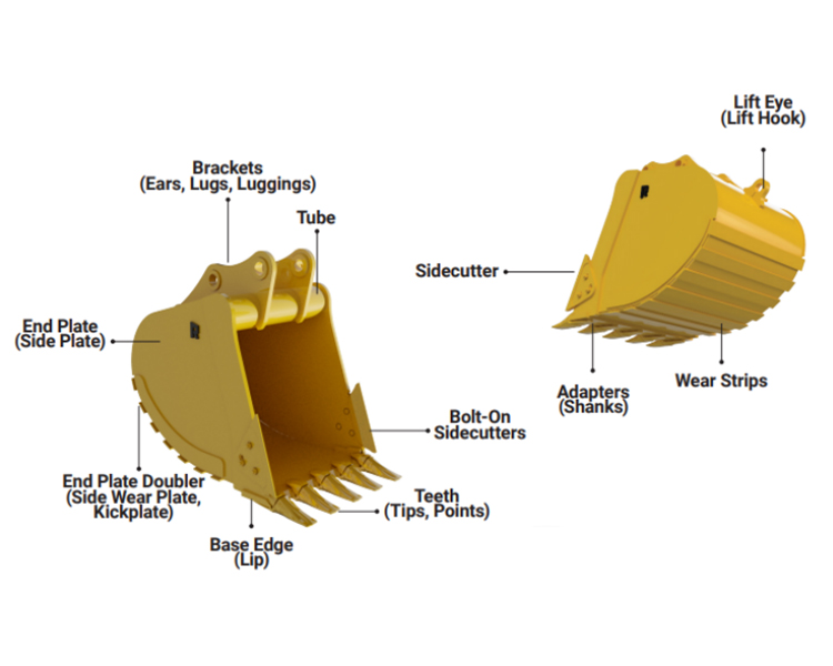 Excavator Ditch Cleaning Bucket /DC Bucket / Mud Bucket